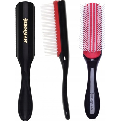 Denman Original Styler 7 row Kyoto Cherry Blossom plochá kefa na vlasy D3
