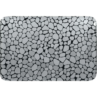 RAK Porcelain Cobbles talíř obdélníkový 33 × 22 cm, stříbrný