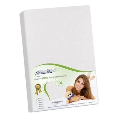 Bellatex plachta jersey PJ/001 biela 160x200