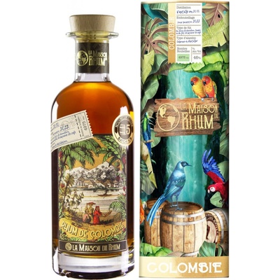 La Maison du Rhum Batch No.5 Columbia 2010 46% 0,7 l (tuba)