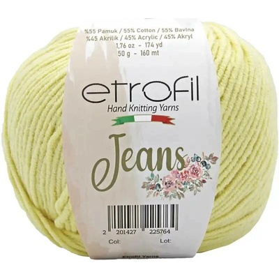 Jeans Etrofil 007 světle žlutá