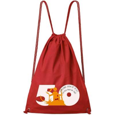 Dobrý Triko Jsem střelená 50 let červená