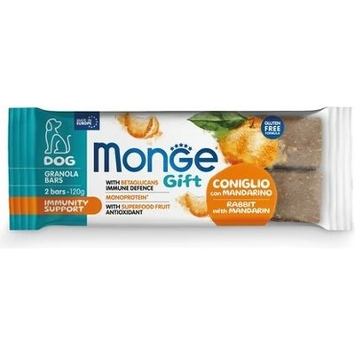 MONGE GIFT Granola bars Immunity support 2ks 120 g
