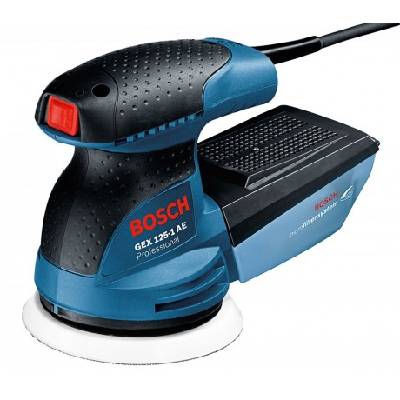 Шлайф Bosch орбитален с плавно регулиране 250 W, ф 125 мм, 7500-12 000 об. /мин, GEX 125-1 AE-0 601 387 500