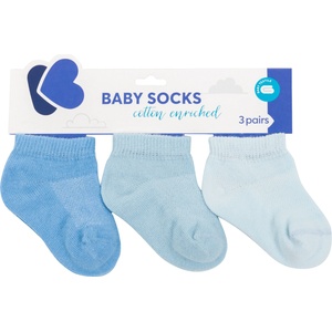 Kikkaboo Бебешки летни чорапи Kikkaboo - Blue, 0-6 m (31110010094)