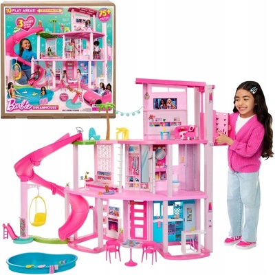 Mattel Domeček pro panenky Barbie DreamHouse Velký 114 cm