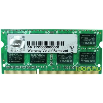 G.SKILL 8GB DDR3 1333MHz F3-10666CL9S-8GBSQ
