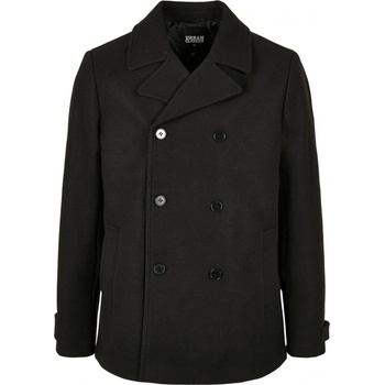 Urban Classics Pea coat Black