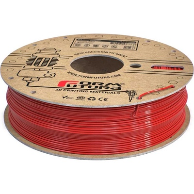 PET филамент FormFutura High Precision PET, 1.75 mm, 0.75 kg, Traffic Red (RAL 3020)