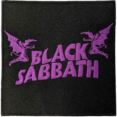 Nažehlovačka Black Sabbath - Wavy Logo & Daemons