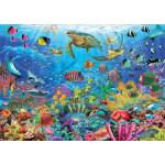 Educa - Puzzle Tropical Fantasy Turtles - 1 000 piese