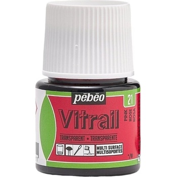 Pébéo Vitrail Боя за стъкло Pink 45 ml 1 бр (050-021)
