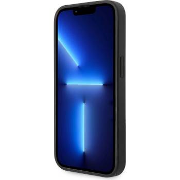 GUESS Гръб Guess PU 4G Metal Logo Case за iPhone 15 Pro - Сив (3666339171568)