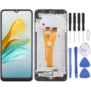 ZTE LCD Дисплей и Тъч Скрийн с Рамка за ZTE Blade A53