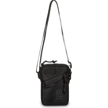 Topo Designs Чанта за рамо Topo designs Mini Shoulder Bag - Black / Black / Black - размер 1 l (510-5450-0411)