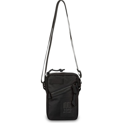 Topo Designs Чанта за рамо Topo designs Mini Shoulder Bag - Black / Black / Black - размер 1 l (510-5450-0411)