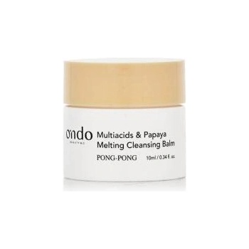 Ondo Beauty 36.5 PONG-PONG Multiacids & Papaya Melting Cleansing Balm почистващ балсам 10 ml унисекс