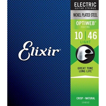 Elixir OPTIWEB Light, Струни за електрическа китара 10-46 (OW10-46E)