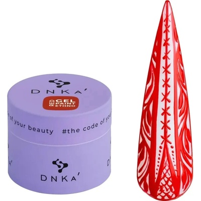DNKa' Ethno Paint gel red 5ml