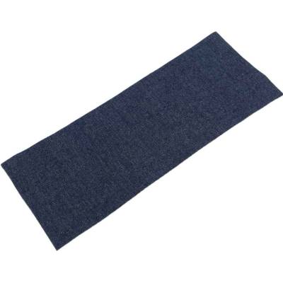 Nažehlovací záplaty riflové 17x43 cm, malé, 13 jeans žíhaný