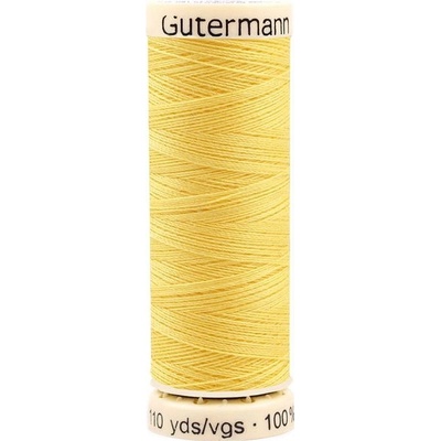 Polyesterové nitě návin 100 m Gütermann univerzální, střední, 852 French Vanilla