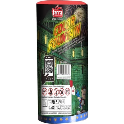 Tarra pyrotechnik BATERIE FONTÁN COLOR FOUNTAIN 3 RÁNY