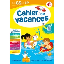 Cahier de vacances 2023, de la GS vers le CP 5-6 ans