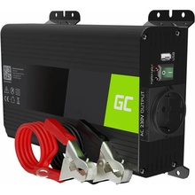 Green Cell INV05DE 12V/230V 300W/600W Čistá sinusovka