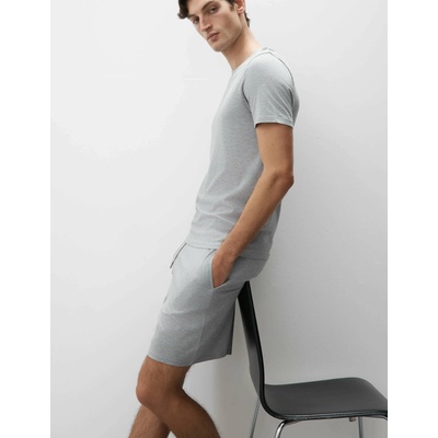 Marks & Spencer Къси панталони за пижама от памук и модал Supima® Marks & Spencer сиви Marks & Spencer | Siv | МЪЖЕ | S