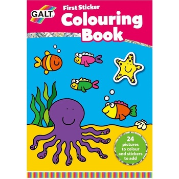 Galt Моята първа книжка за оцветяване Galt - Със стикери (A3068C)