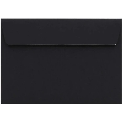 Poštová obálka čierna C5 (162x229mm) PS