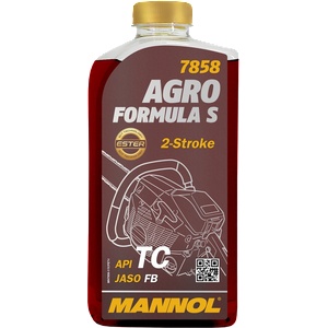 MANNOL Масло за двутактови двигатели MANNOL 7858 Agro Formula S 1 л