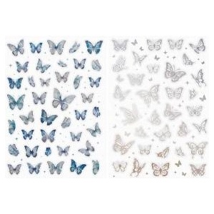 TITANUM Sticker (label) Craft-Fun Series Laser butterfly stickers Titanum (24XQ0501-8 B)