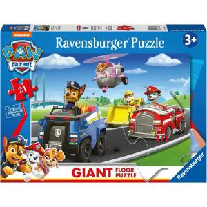 Ravensburger Пъзел за под Ravensburger от 24 части - Пес Патрул, вариант 1 (3089) - baby