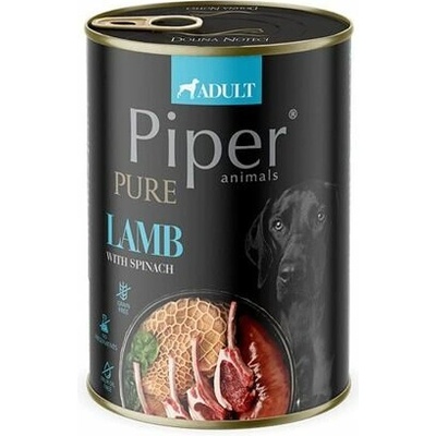 Piper Platinum Pure jahňa a špenát 400 g