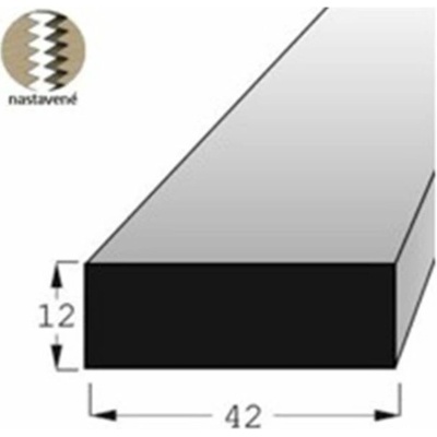 Lať podkladová 42x12mm, délka 240cm, nastavovaná