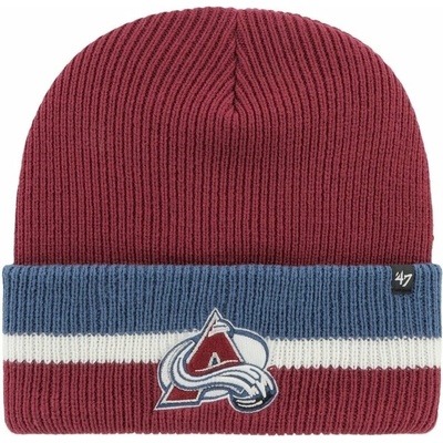 47 Brand Zimní čepice Colorado Avalanche Split Cuff 47 Cuff Knit Cardinal