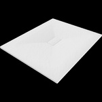 Mexen Hugo правоъгълна душ кабина SMC 120 x 100 cm, бял - 42101012 (42101012)