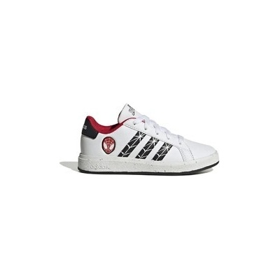 adidas Grand Court x Marvel Spider-Man Shoes Kids bílá