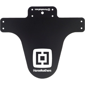 Horsefeathers Mudguard logo черно, бяло (am269b)