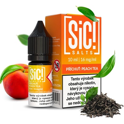 Sic! Salts Peach Tea Ice 10 ml 16 mg