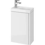 Cersanit Moduo - Шкаф за мивка, 59x39x22 см, 1 врата, L/R панти, бял S590-014-DSM (S590-014-DSM)