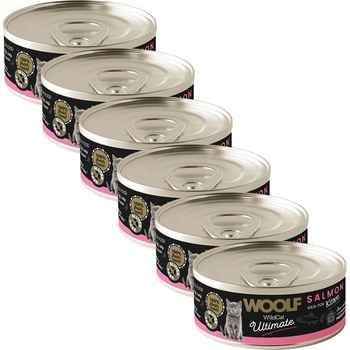 WOOLF WildCat Ultimate Kitten Salmon Pate 6 x 85 г
