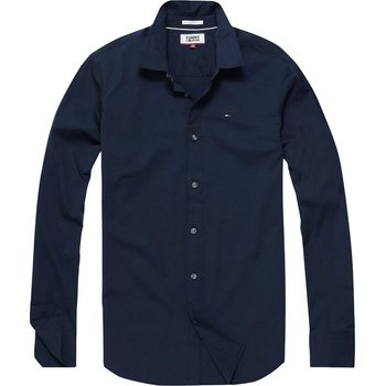 Image 1 of Tommy Hilfiger Original Stretch Shirt - Navy