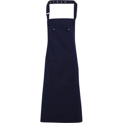 Premier Zástěra Chino PR 132 s laclem bavlněná COT39013200399-navy Navy