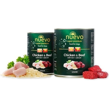 Nuevo Dog Junior Chicken & Beef 400 g