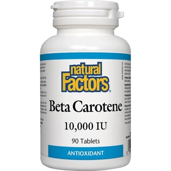 Image 1 of Natural Factors Beta Carotene 10 000 IU [90 Таблетки]