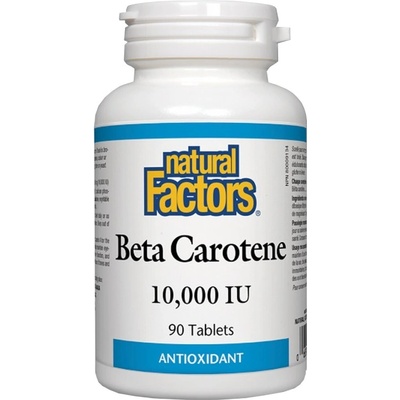 Natural Factors Beta Carotene 10 000 IU [90 Таблетки]