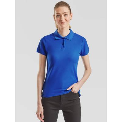 Blue Polo Fruit of the Loom modrá