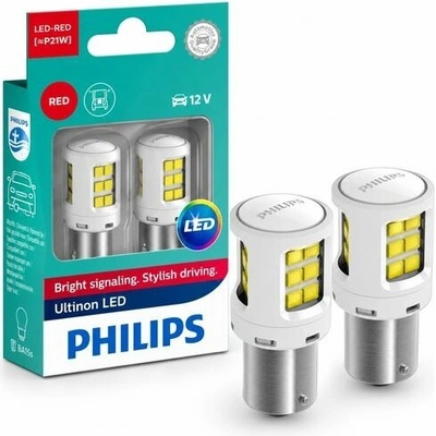 Philips Ultinon Led 11498ULRX2 PR21W BA15s 12V 2,7W